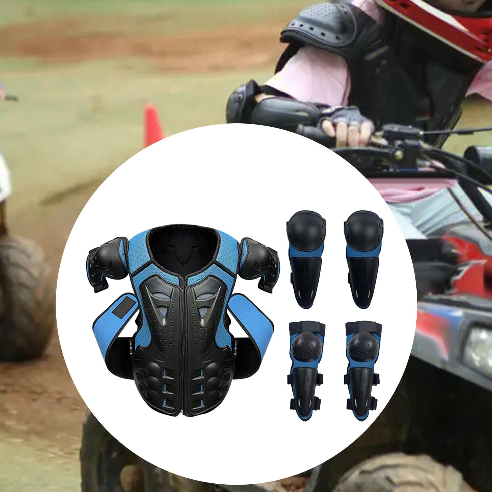 Motorcycle Gear For Kids - Tuta Protettiva per Bambini per Moto,