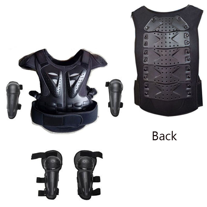 Motorcycle Gear For Kids - Gilet Protettivo per Bambini CE, Armatura