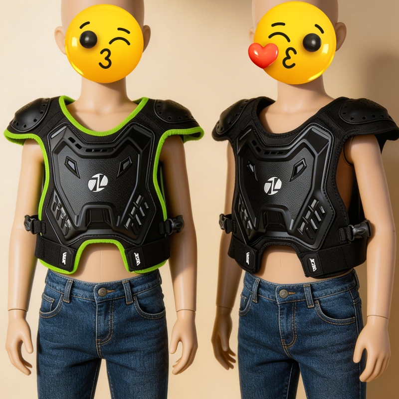Motorcycle Gear For Kids - Giubbotto Protettivo per Bambini, Protezione per