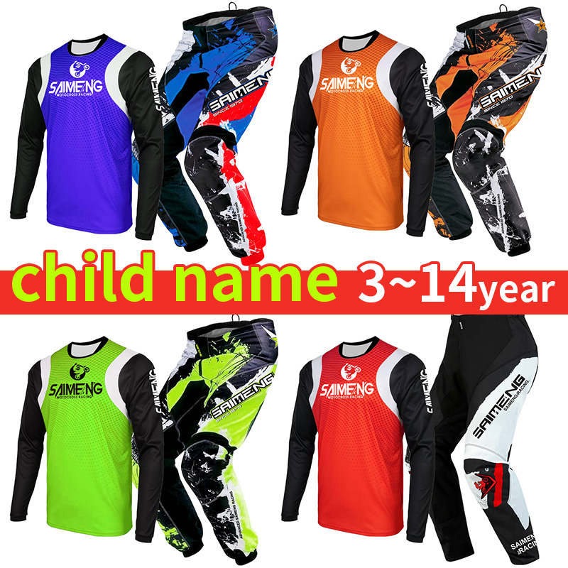 Motorcycle Gear For Kids - Nuovo Set di Abbigliamento da Motocross