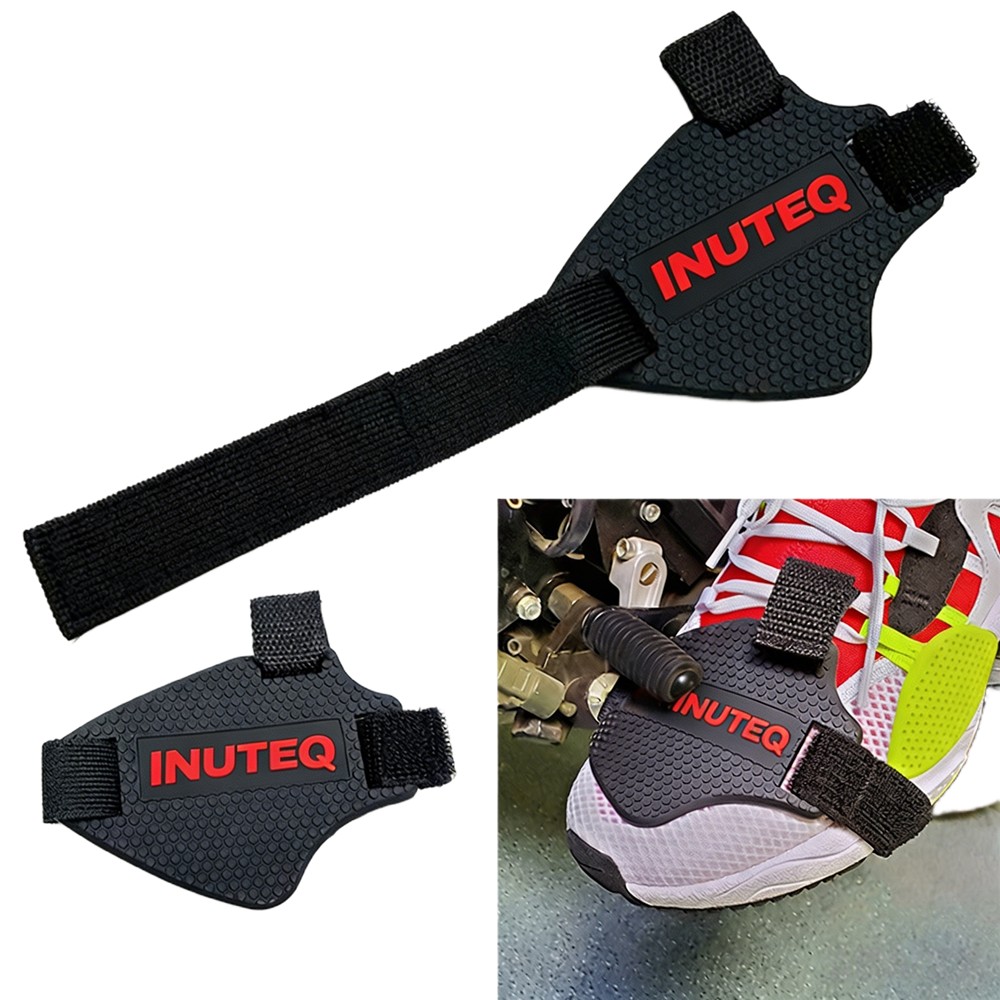 Motorcycle Gear Boots - Coprigambe Regolabile Antiscivolo per Moto, Protezione