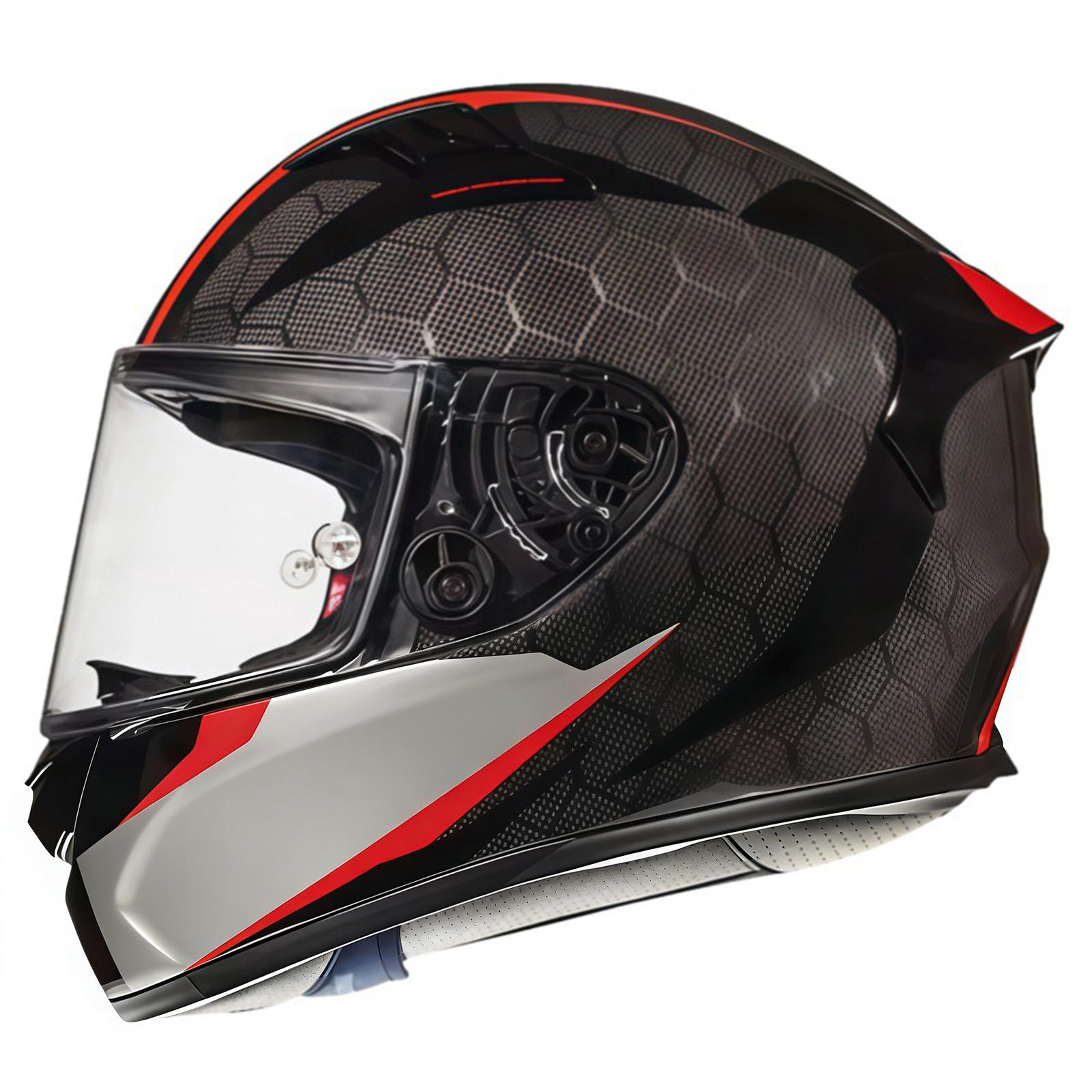 Gear Set Motorcycle - Base per Visiera Casco Moto, Set