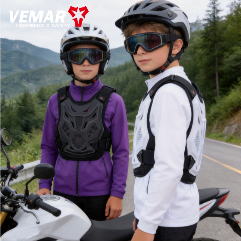 Motorcycle Gear For Kids - Gilet Protettivo per Moto VEMAR per
