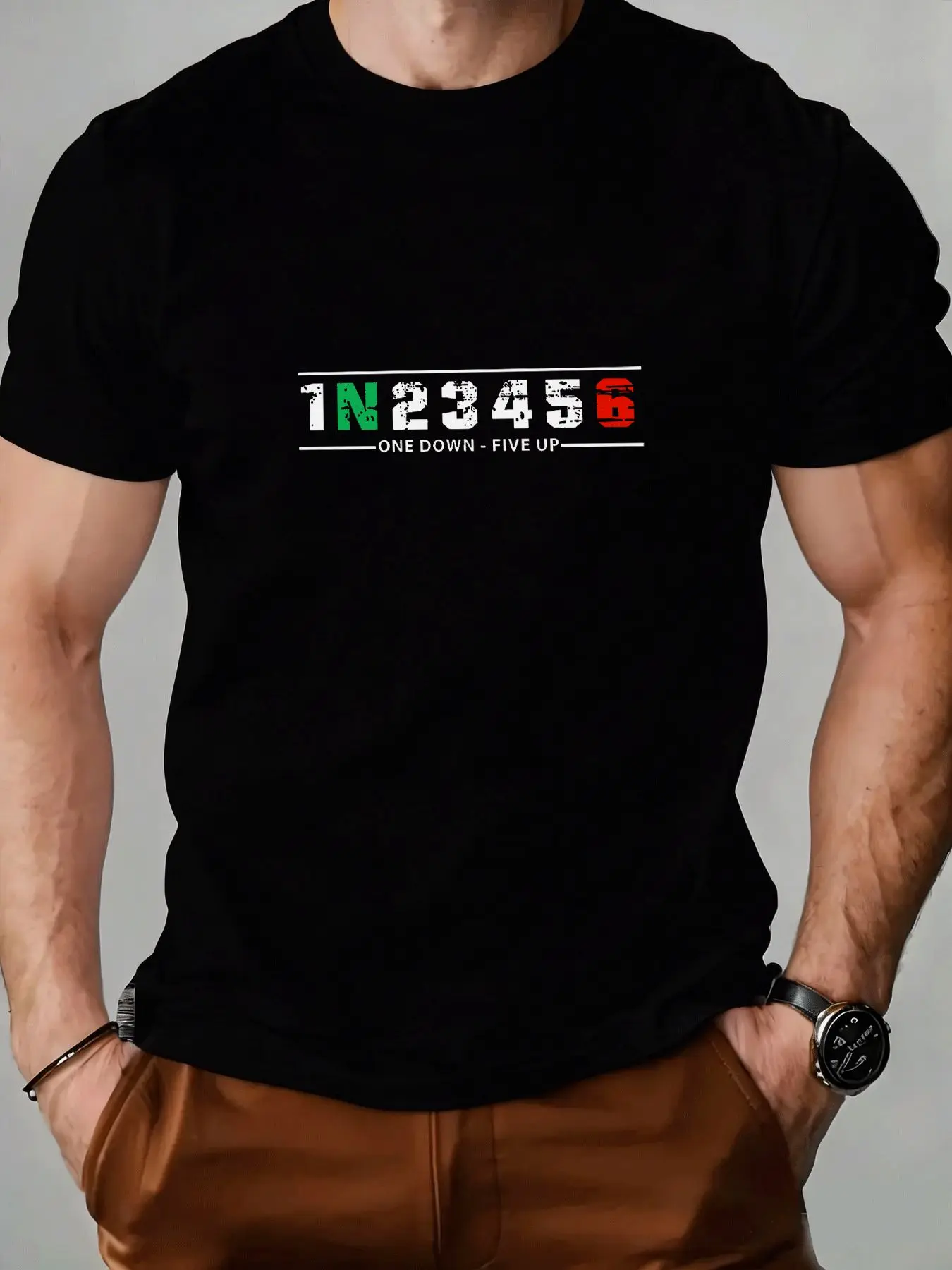 Maglietta da Uomo 1N23456 con  - Motorcycle Gear Up Down recensione e prezzo