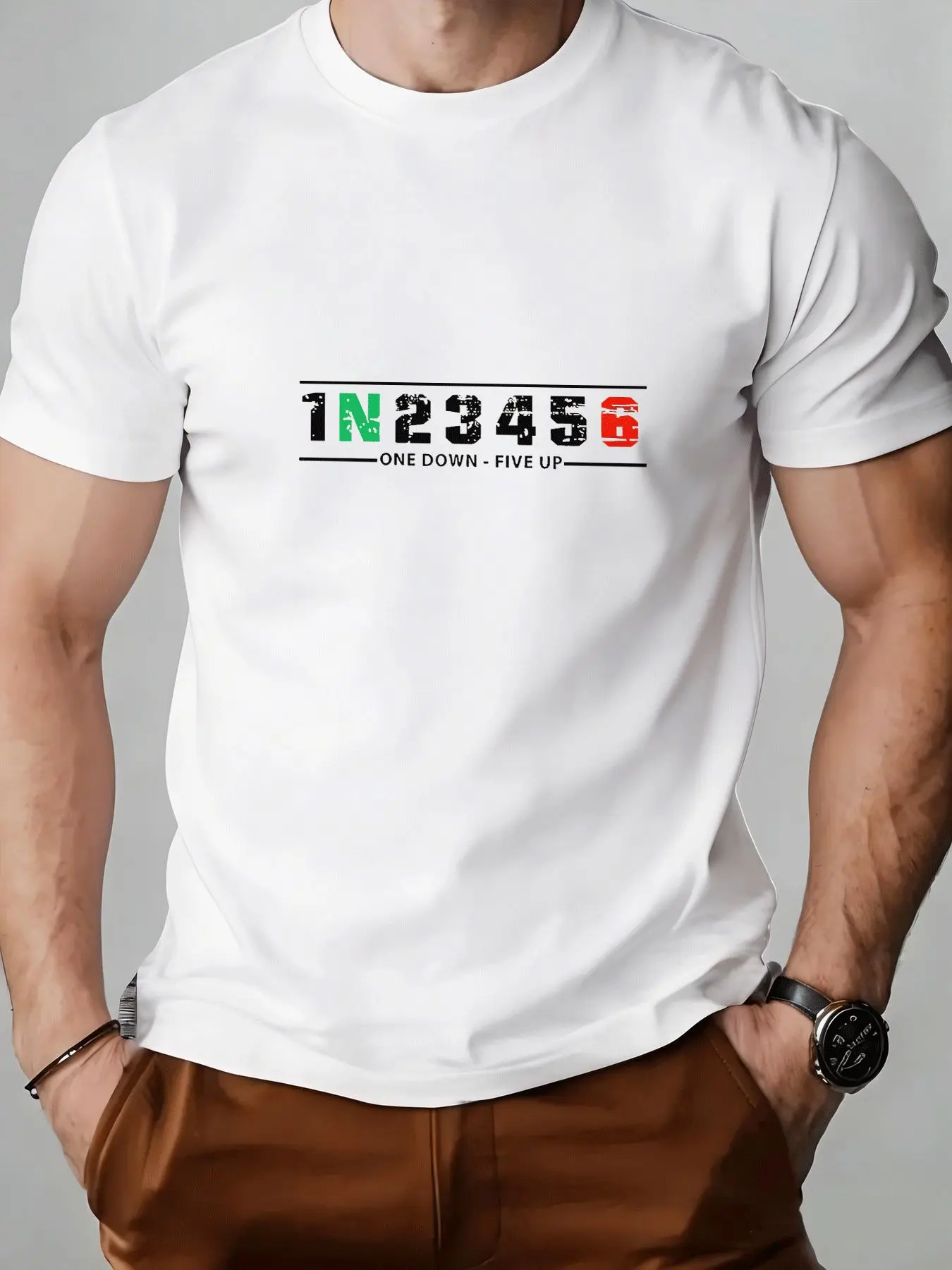 Maglietta da Uomo 1N23456 con  - Motorcycle Gear Up Down recensione e prezzo