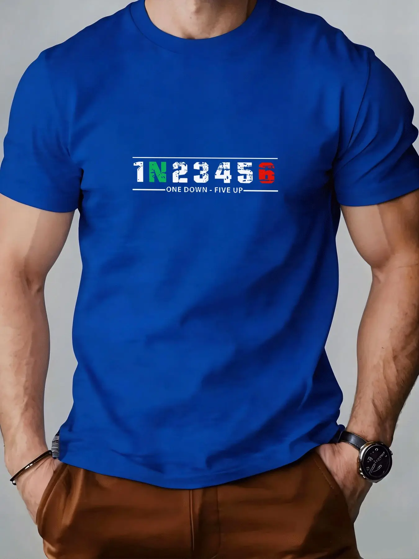 Maglietta da Uomo 1N23456 con  - Motorcycle Gear Up Down recensione e prezzo