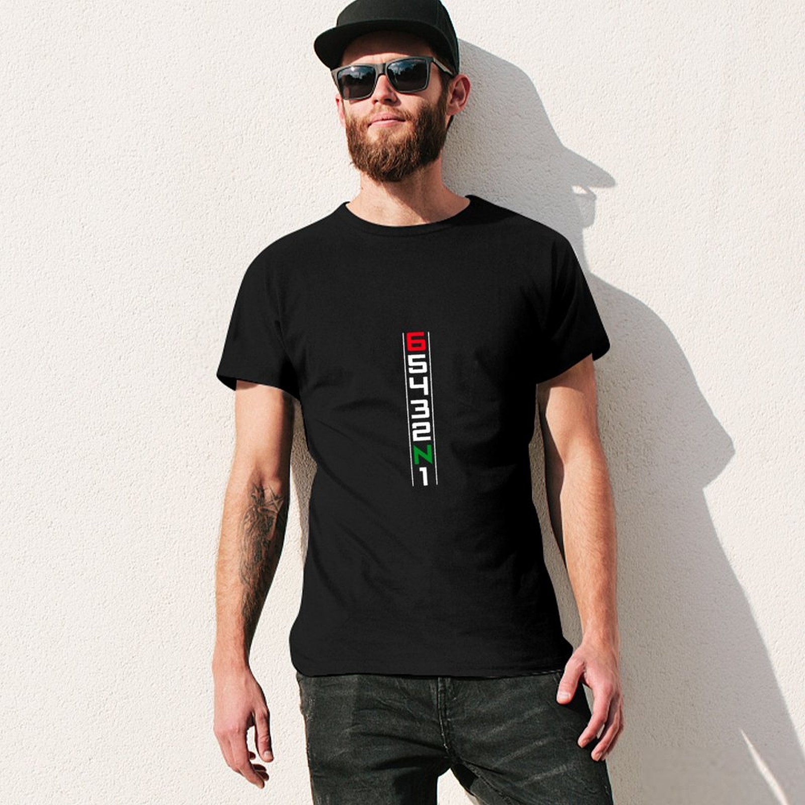 T-Shirt Moto Cambio Marcia Sei - Motorcycle Gear Up Down recensione e prezzo