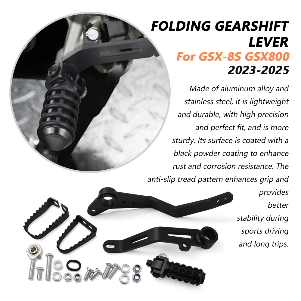 GSX8S GSX 8S Nuova Moto Pieghe - Motorcycle Gear Pedal recensione e prezzo